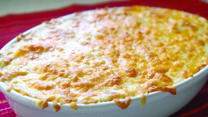 Creamy Bacon and Cheese Potato Gratin