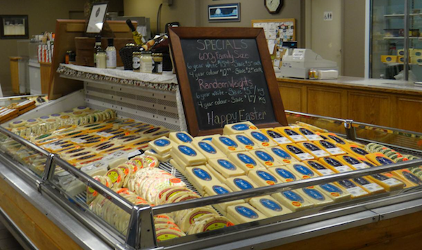 Inside Maple Dale Cheese. Photo credit: Maple Dale Cheese.