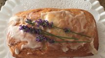 Lavender tea cake