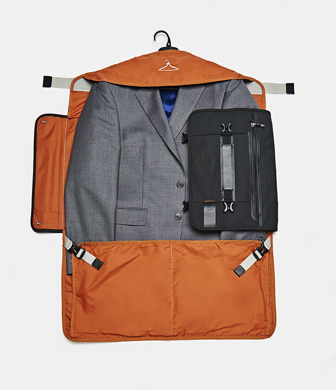 Compact garment bag for carryon FiftyFive Plus Magazine