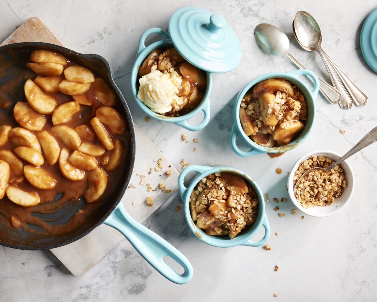 Stovetop Apple Crisp - Fifty-Five Plus Magazine